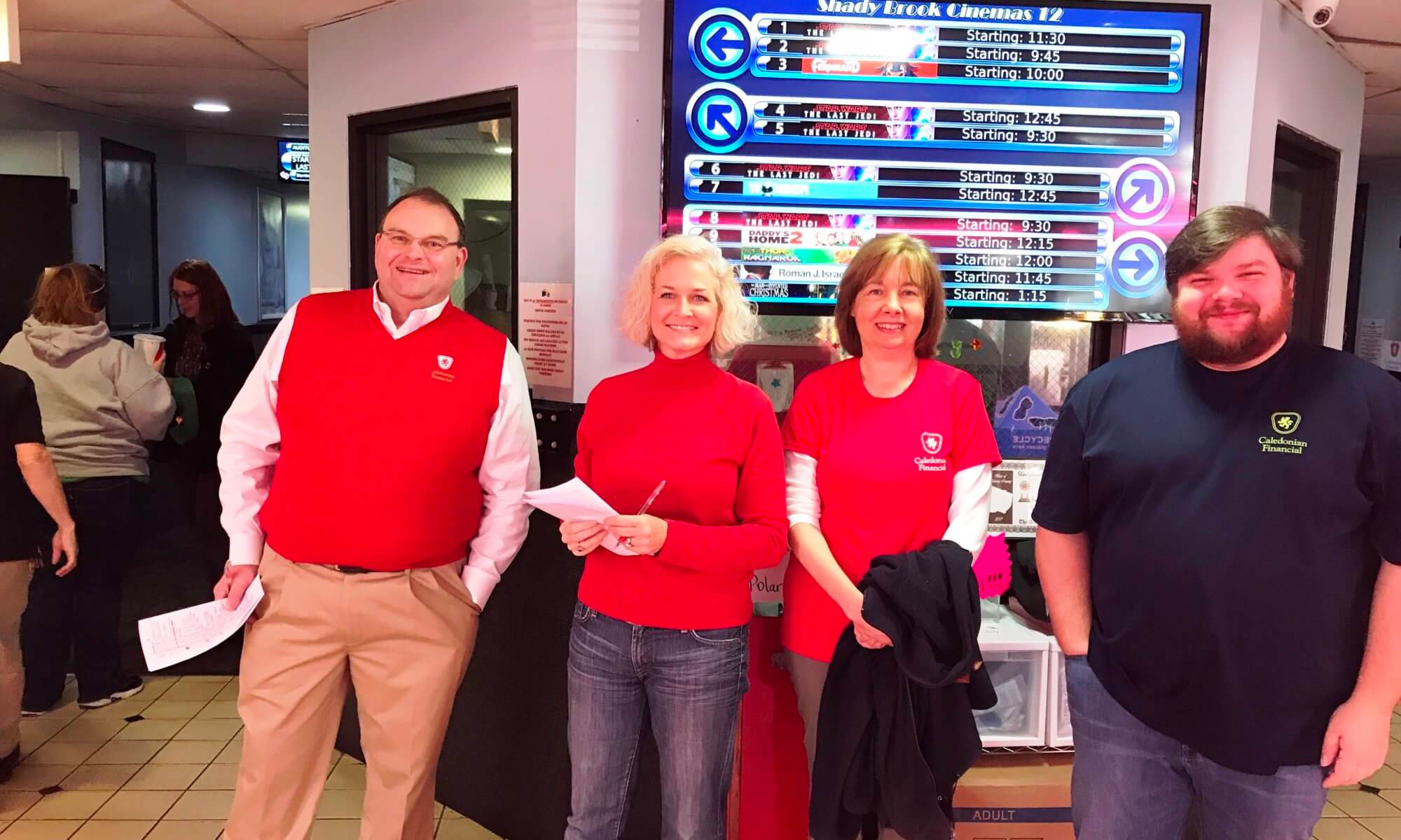 We enjoyed the premier of “Star Wars: The Last Jedi” with our clients and friends. Caledonian Backstage is one of our favorite events!